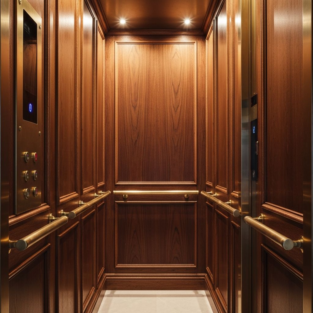 Elevador residencial de lujo