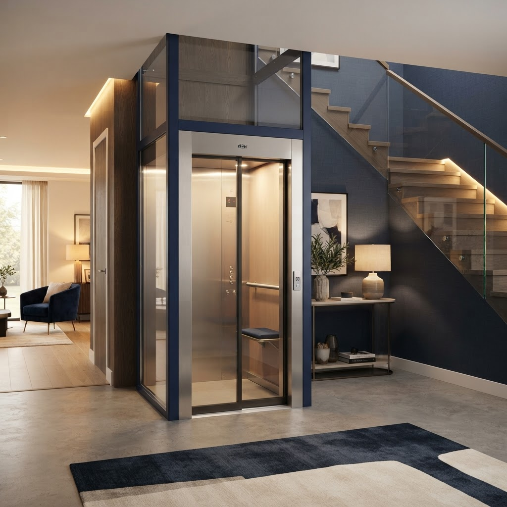 Elevador residencial EMH-5R · 300 kg