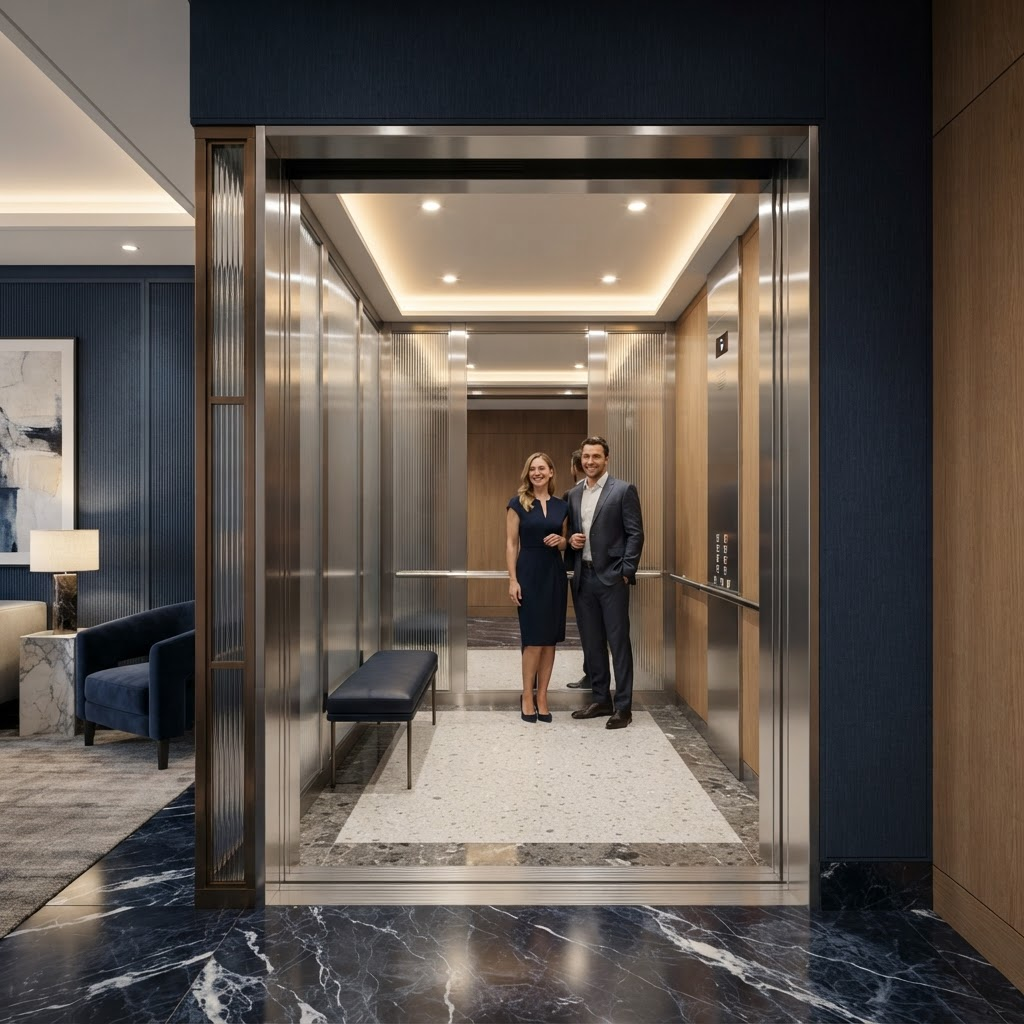 Elevador residencial EMH-5R · 500 kg